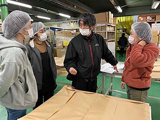 午後の作業現場スタート
